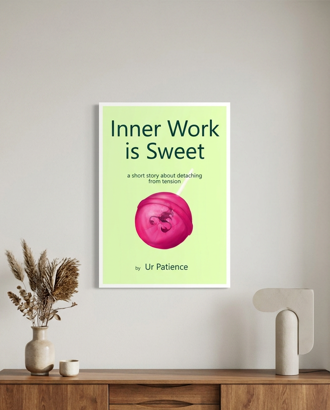 Poster fiktives Buchcover